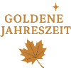 Golden Autumn Leaves Season Motif