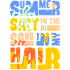 Summertime sand and sea design