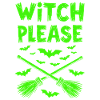 Witch Please – Halloween Witch Broom