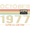 Anniversaire octobre 1977 - Birthday october 1977