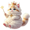 Furry fantasy cat