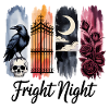 Mystic Night and Nature Scene