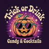 Pumpkin Halloween Costume with Sunglasses