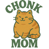 Ginger cat Chonk Mom