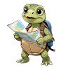 Adventure trend turtle trip