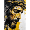 Portrait expressif de Jésus-Christ