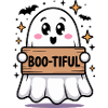 Cute Ghost Halloween Print