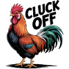Illustration de coq vif pour vêtements