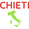 Italian map with Chieti lettering