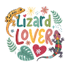 Lizard Lover Illustration