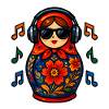 Russian Matryoshka Music Russia Russian