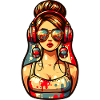 Russian Matryoshka Music Russia Russian