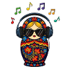 Russian Matryoshka Music Russia Russian