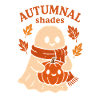 Autumnal pumpkin motif creation