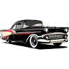 Retro Car Illustration