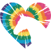 Tie Dye Pferd