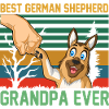 German Shepherd Grandpa