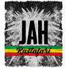JAH Rastafarian Symbol with Ribbon