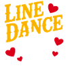 Linedance Eule mit Herzmotiven