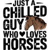 Loving Horses Quote Design