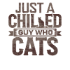 Chilled Cat Love Design