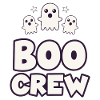 Boo Crew - Ghost Saying Halloween