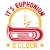 Euphonium It's O'Clock Baritone Marching Band