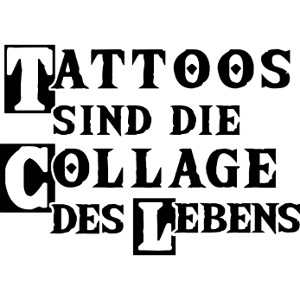 Tattoos - BLACK by poetry-Spam.de