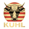 Cool bull head with sunglasses