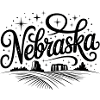 Nebraska - Souvenir USA State Design