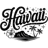 Hawaï - Souvenir USA State Design