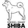 Strong Smart Shiba Dog Motif
