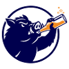 Warrior Boar Drinking Beer