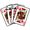 Funny F-Bomb Playing Cards Illustration