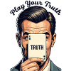 Play Your Truth Card Illustration