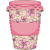 Cherry Blossom Coffee Cup