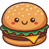 Kawaii Hamburger