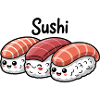 Mignon Sushi Kawaii Gourmand