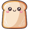 Adorable Kawaii Toast