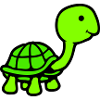 Turtle long neck smiling happy funny