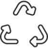 Recycling Symbol Icon