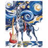 Starry Night Great Dane