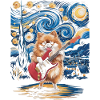 Starry Night Pomeranian