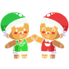 Christmas gingerbread gingerbread man