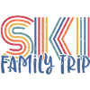 Colourful Family Ski Trip Design