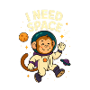 Monkey Astronaut: Space and Fantasy
