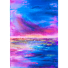 Vivid Sky Horizon Abstract Art