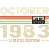 Anniversaire octobre 1983 - Birthday october 1983