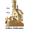 Lichtenstein Castle, hand-drawn.