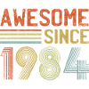 Retro Year Anniversary Logo Design